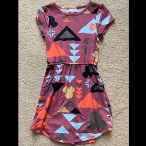 EUC LuLaRoe Disney Kids Dress